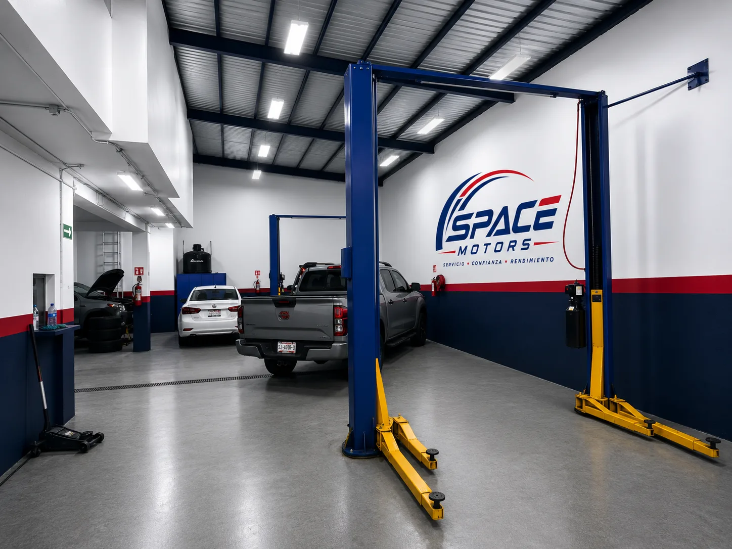 Bahías de servicio Space Motors